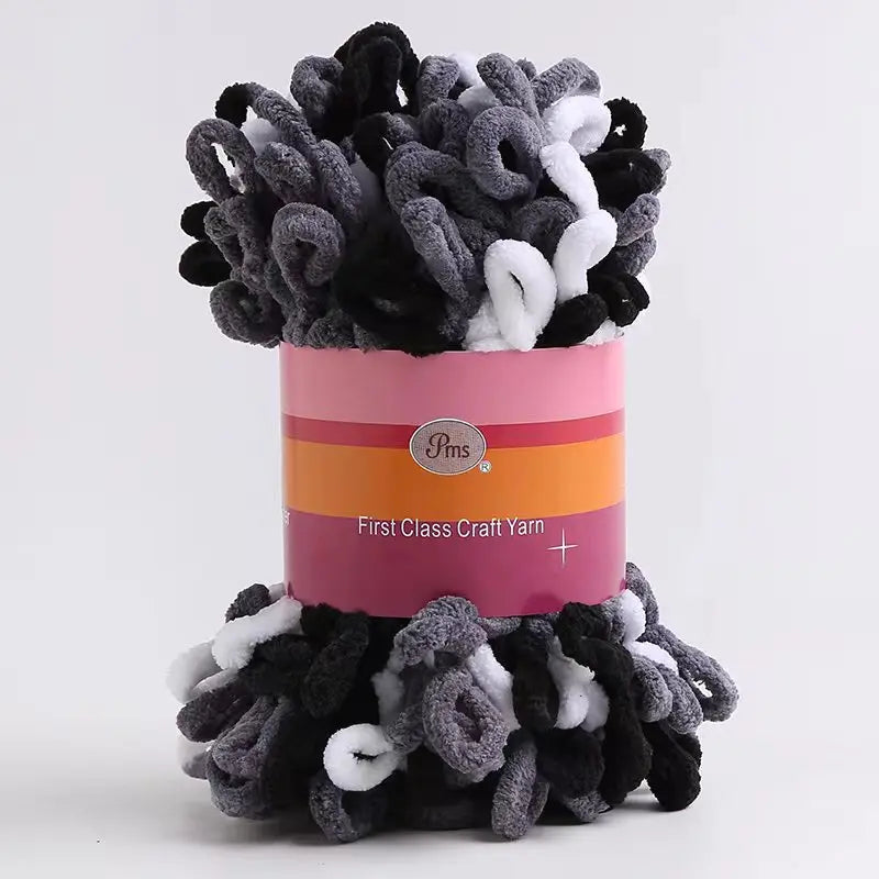 100% Polyester Finger Loops Yarn