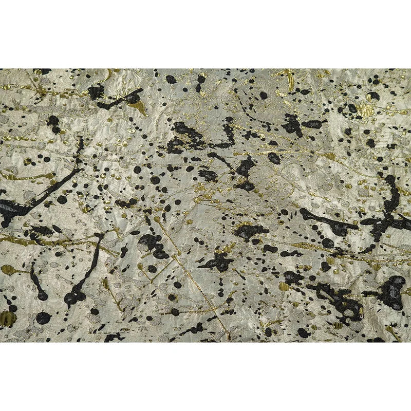 Quill Splash Ink Yarn Dyed Jacquard Fabric