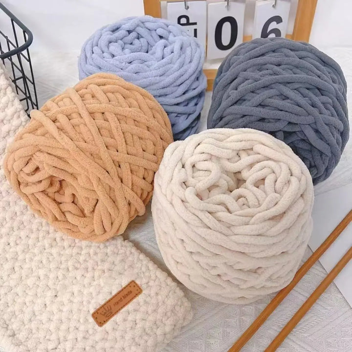 3 PC/ 300g Chenille Knitting Yarn