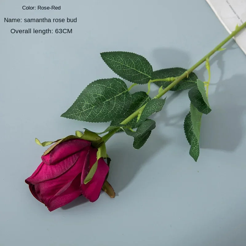 Pétala 23 inch Long Branch Faux Rose Flower