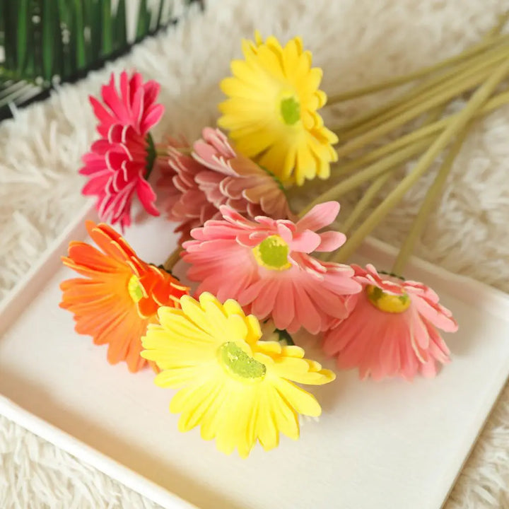 14" Fake Gerbera Artificial Flowers
