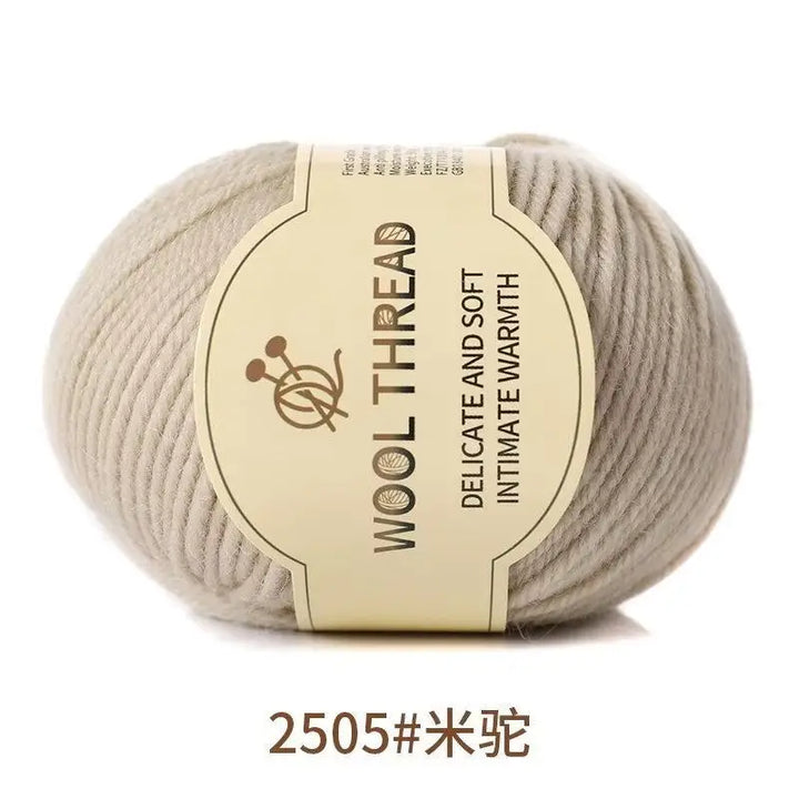 50g Medium Thick Crochet Yarn