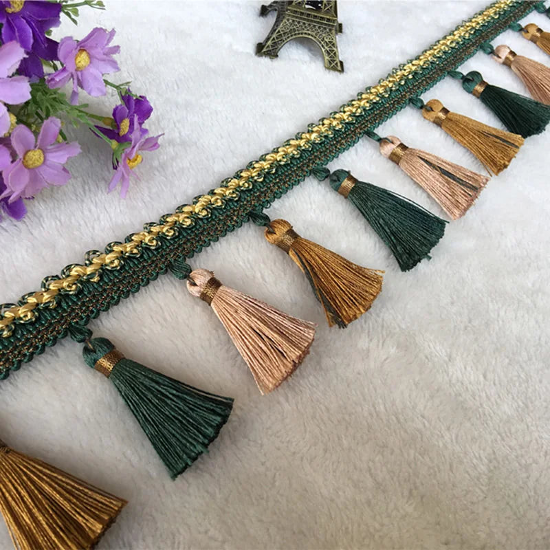 3 YARDS / Marconi Beaded Tassel Fringe Trim
