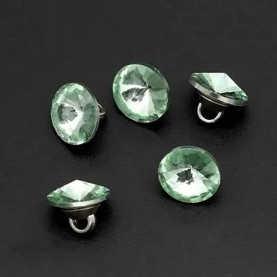 Vainoe 10mm Small Rhinestone Button - 10 PC