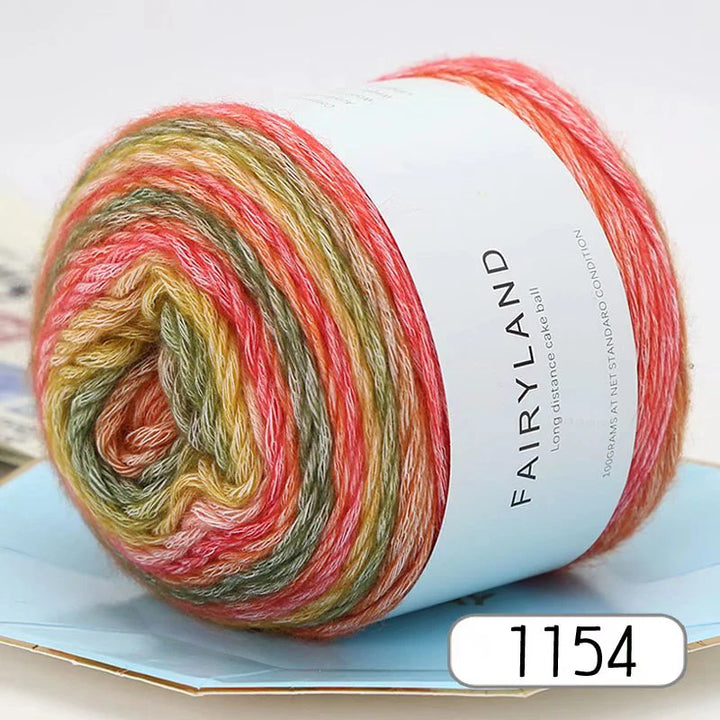 100g Gradient Rainbow Yarn