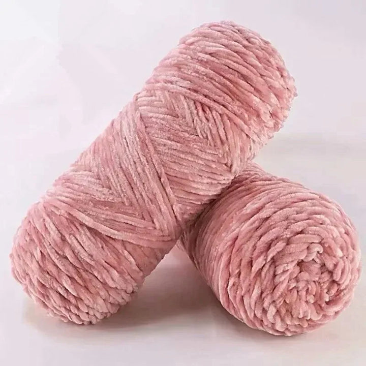 5PC/ Chenille Crochet Yarn