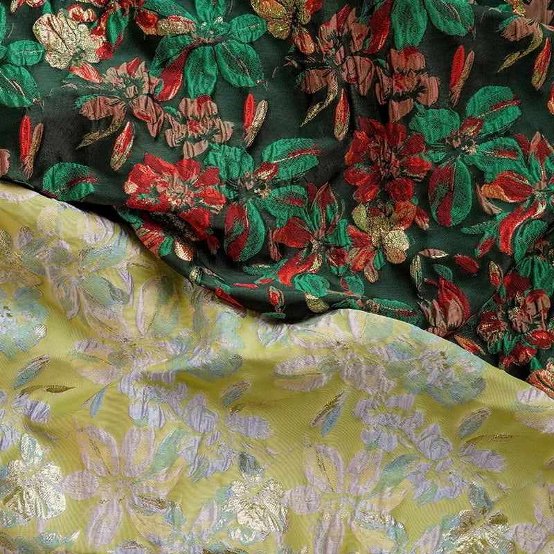 Volimon Flower Yarn Dyed Jacquard Fabric