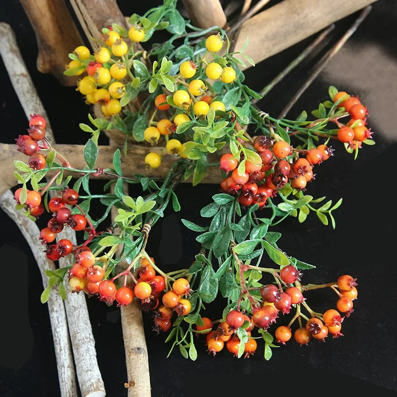 Inora Artificial Flower Bean Branch