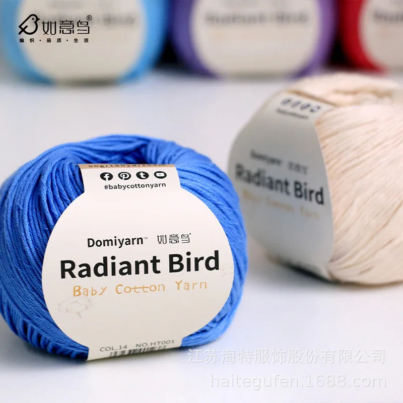 50g 100% Organic Pure Cotton Yarn