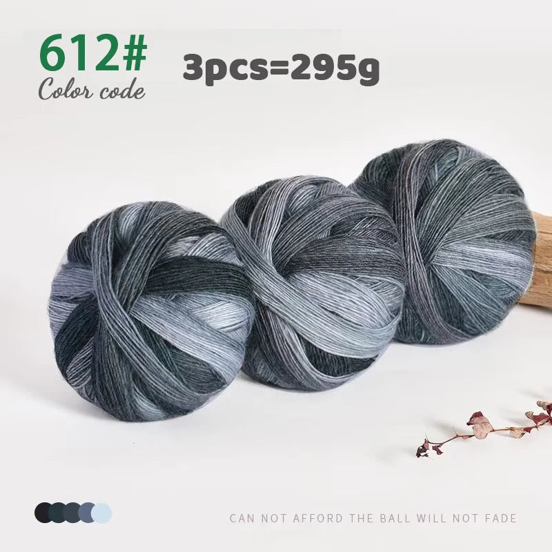 295g Colorful Wool Yarn