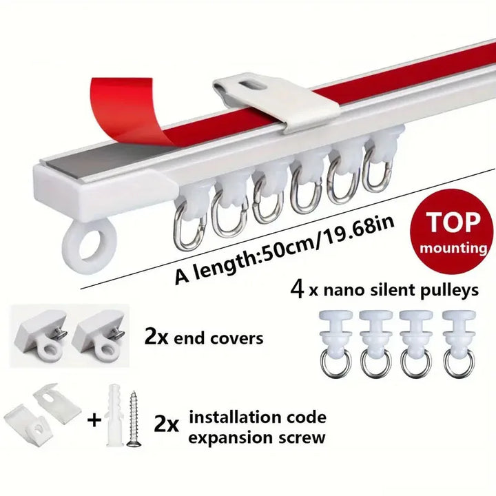 Easyfix Self-Adhesive Curtain Track