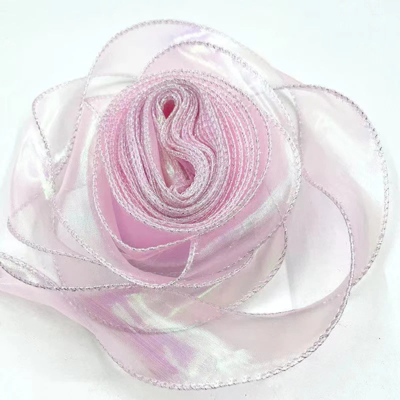 10 Yards / Fishtail Organza Wavy Edge Ribbon