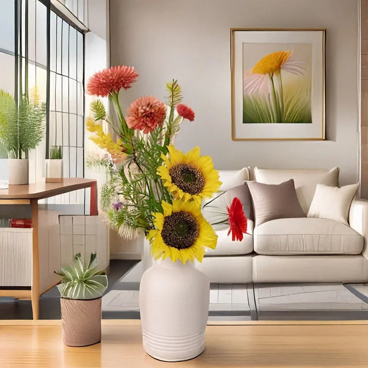 Kalla 23 inch Artificial Sunflower Bouquet