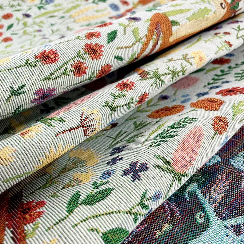 Andes Woven Chenille Jacquard Fabric