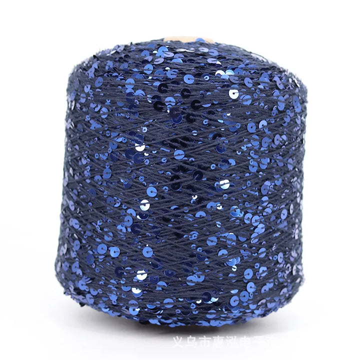 50g Metallic Sequin Yarn Sparkle Glitter