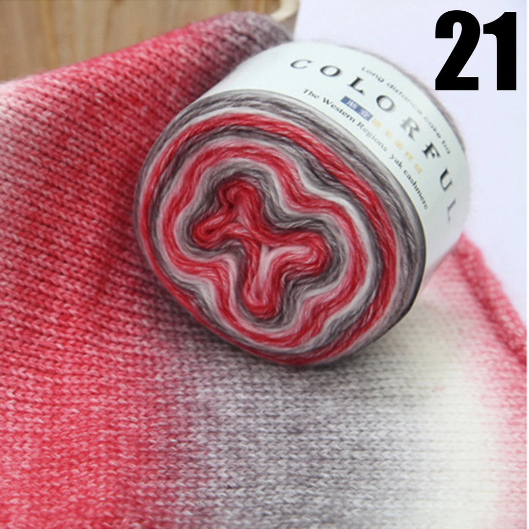 100g Tricot Angora Cake Yarn