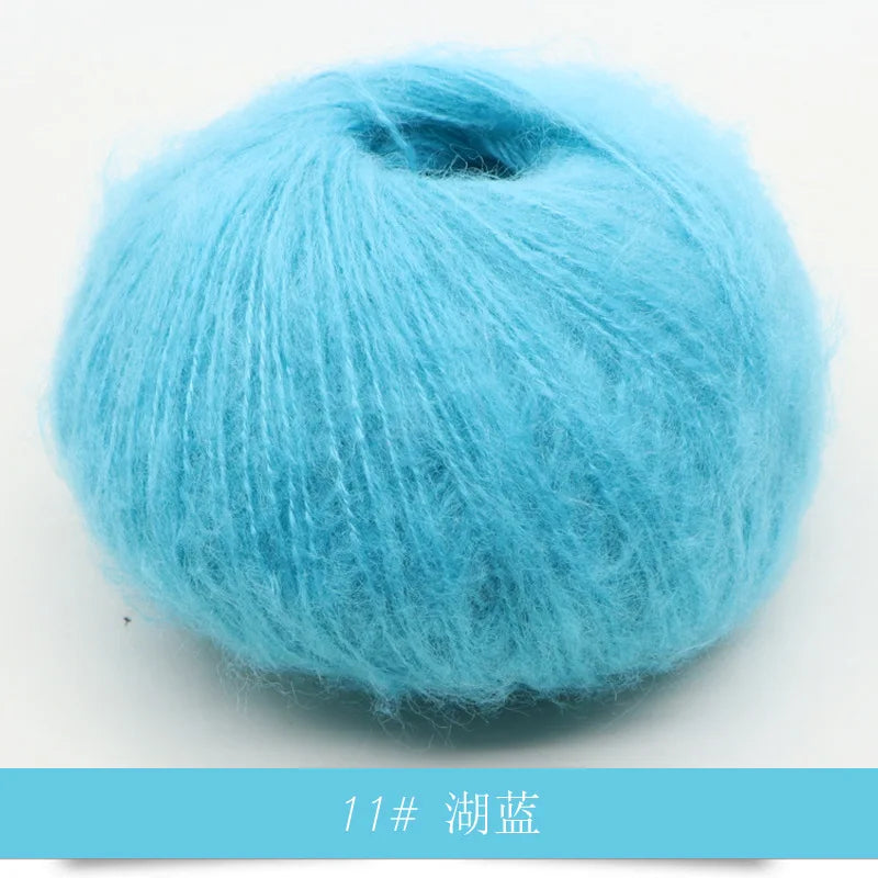25g 1Pc Mohair Yarn for Hand Knitting