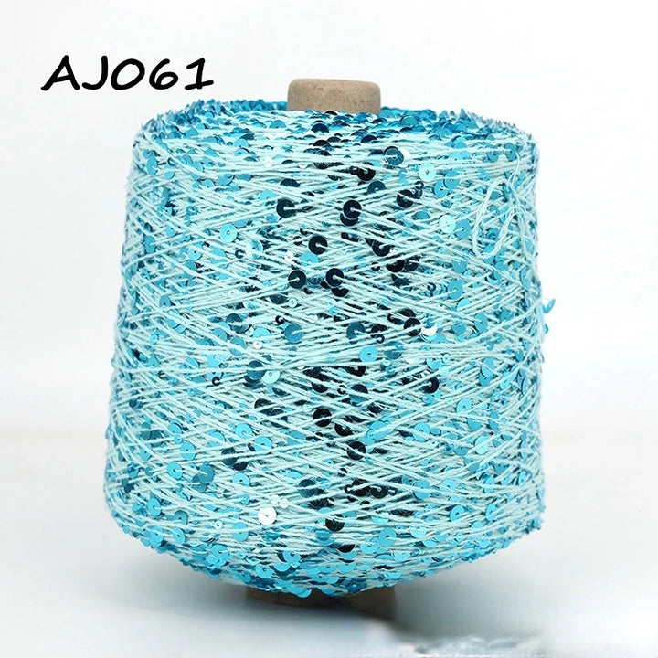 50g Metallic Sequin Yarn Sparkle Glitter