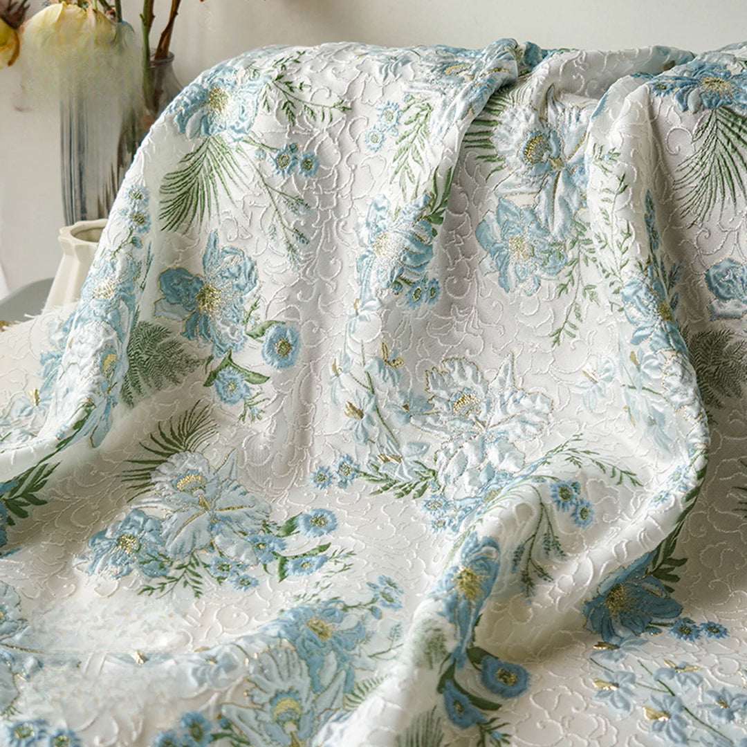 Augusta Floral Woven Jacquard Fabric