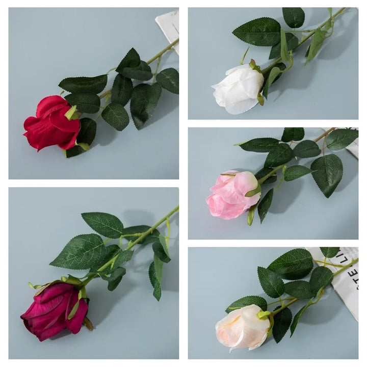 Pétala 23 inch Long Branch Faux Rose Flower