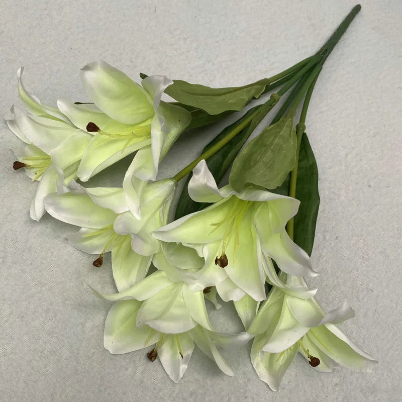 Faux Lily Bouquet Flower Bundle