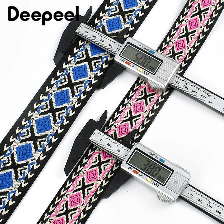 Jacquard Webbing Bag Strap Sewing Ribbon