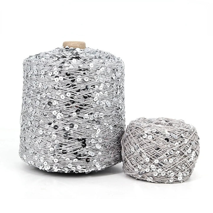 50g Metallic Sequin Yarn Sparkle Glitter
