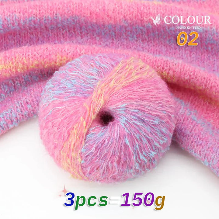 150g Colorful Gradient Yarn Ball