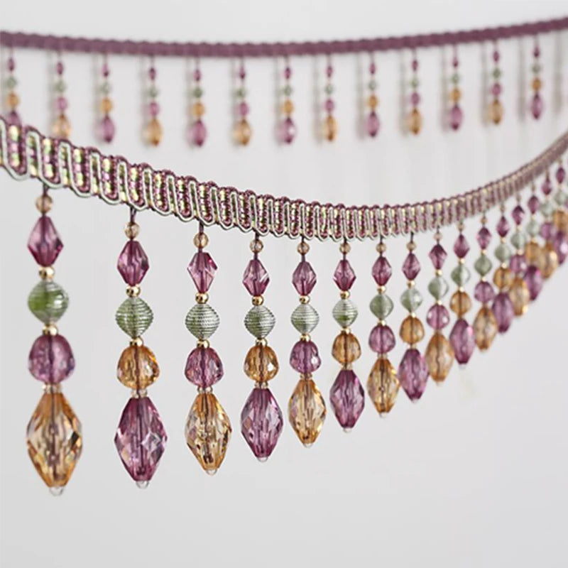 Mateo Beaded Tassel Fringe Trim