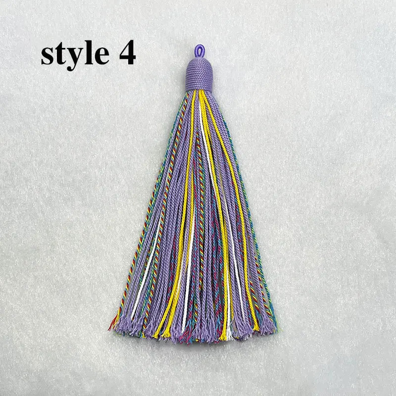 Sorelle 15cm Hand Twisted Cotton Thread Key Tassels