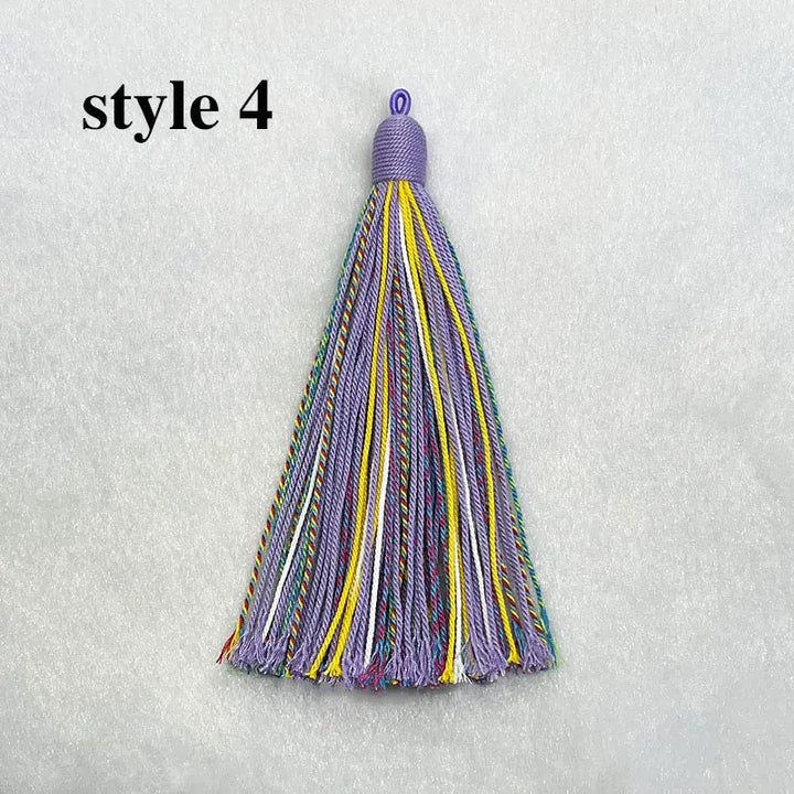 Sorelle 15cm Hand Twisted Cotton Thread Key Tassels