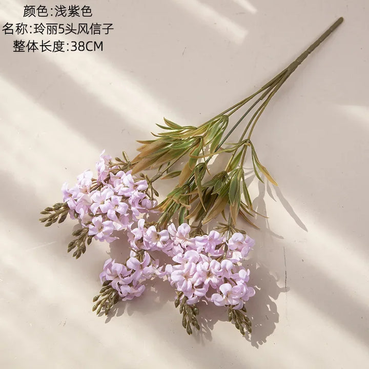 Rune 5 Head Hyacinth Artificial Flower