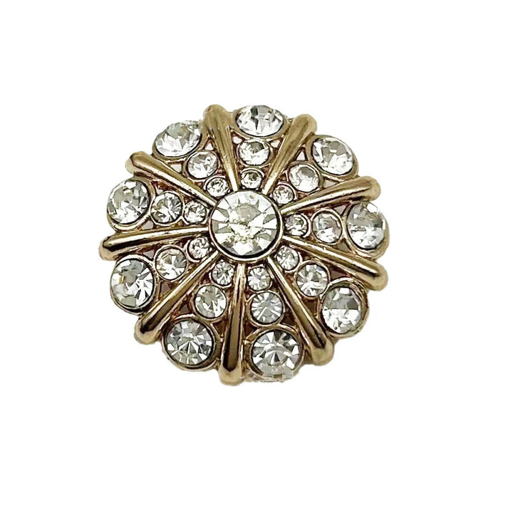 6 PC / Baoih Rhinestones Buttons