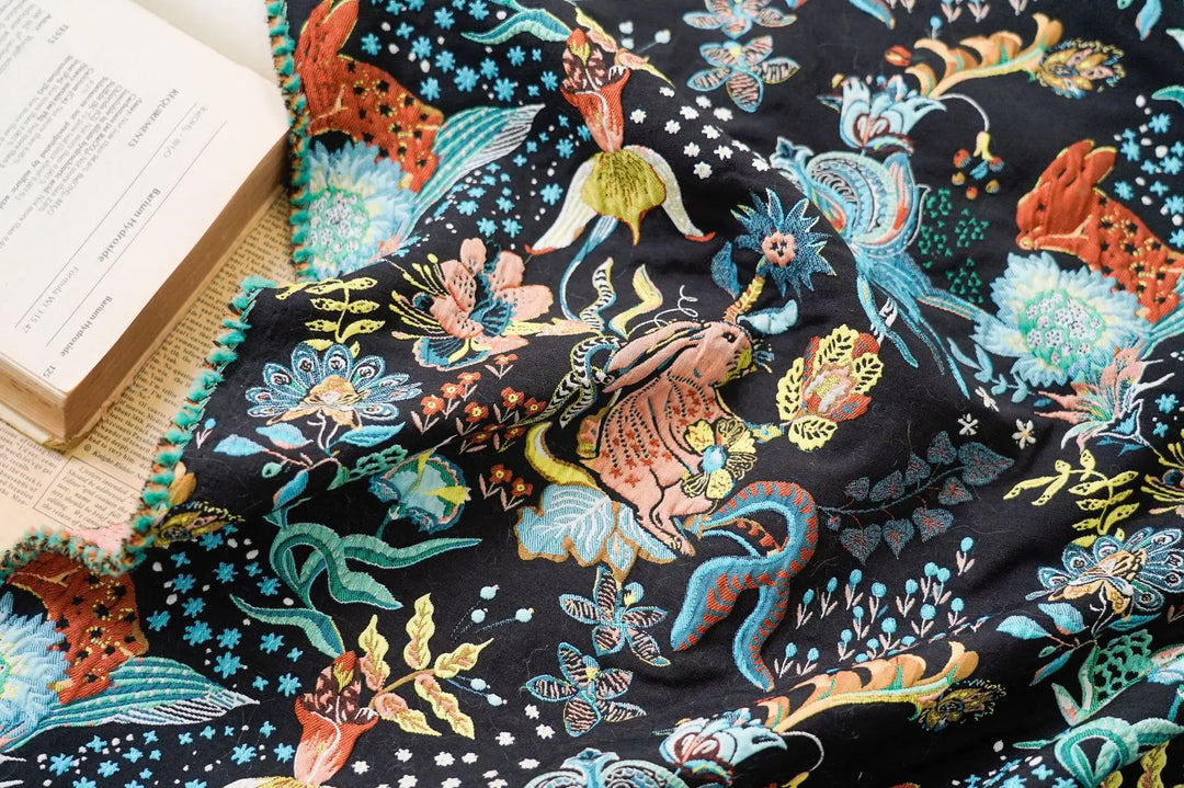 Monosi Novelty Woven Chenille Jacquard Fabric