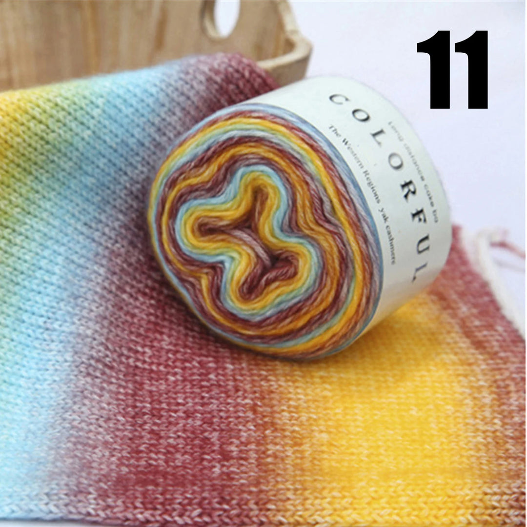 100g Tricot Angora Cake Yarn