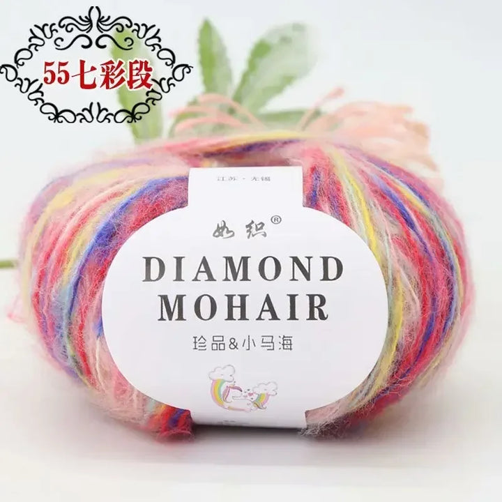 25g Mohair Wool Blended Yarn