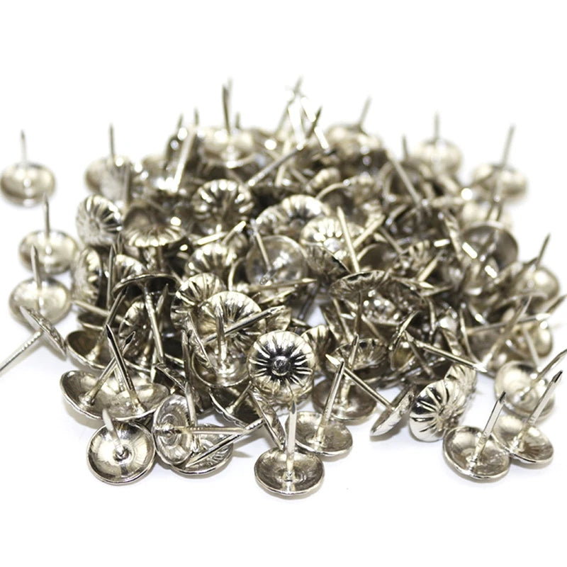 100pc Metal Antique Upholstery Nails