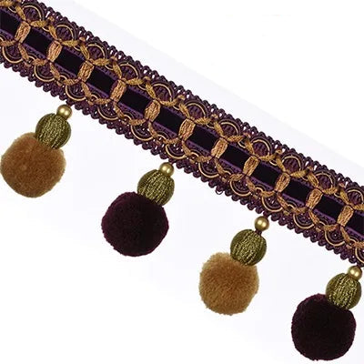 Casterin Beaded Tassel Fringe Trim