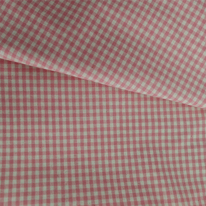 18 Colors / Havin Plaid and Stripes Cotton Linen Fabric