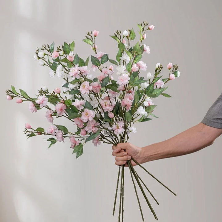 Estelle 28 inch Camellia Artificial Silk Flower