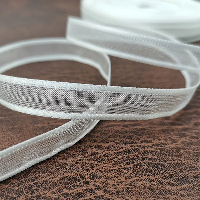 50 Yards / Broadside Organza Decoration Ribbon