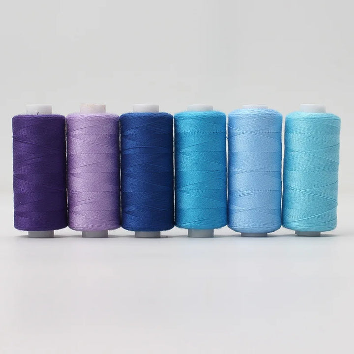 6 Rolls / Polyester Sewing Thread Set