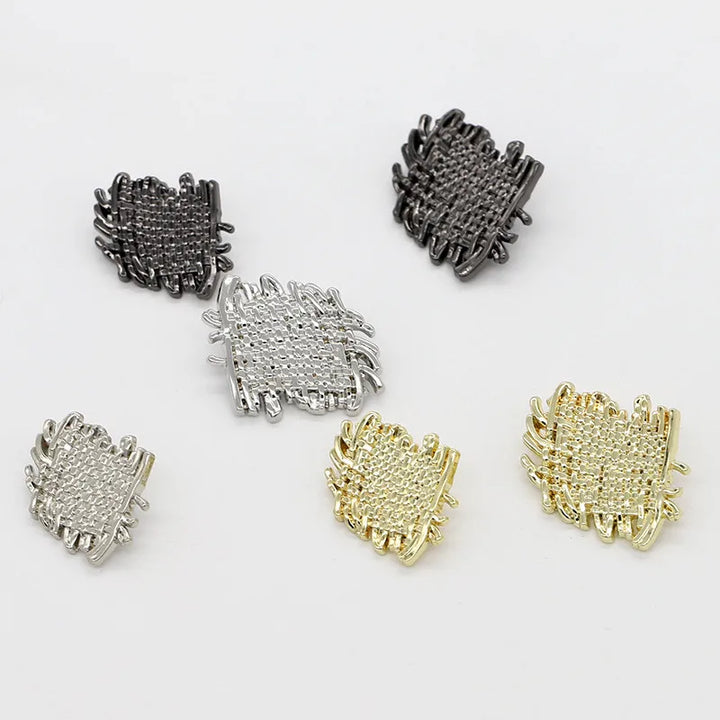 6 PC / Xaoi Metal Buttons