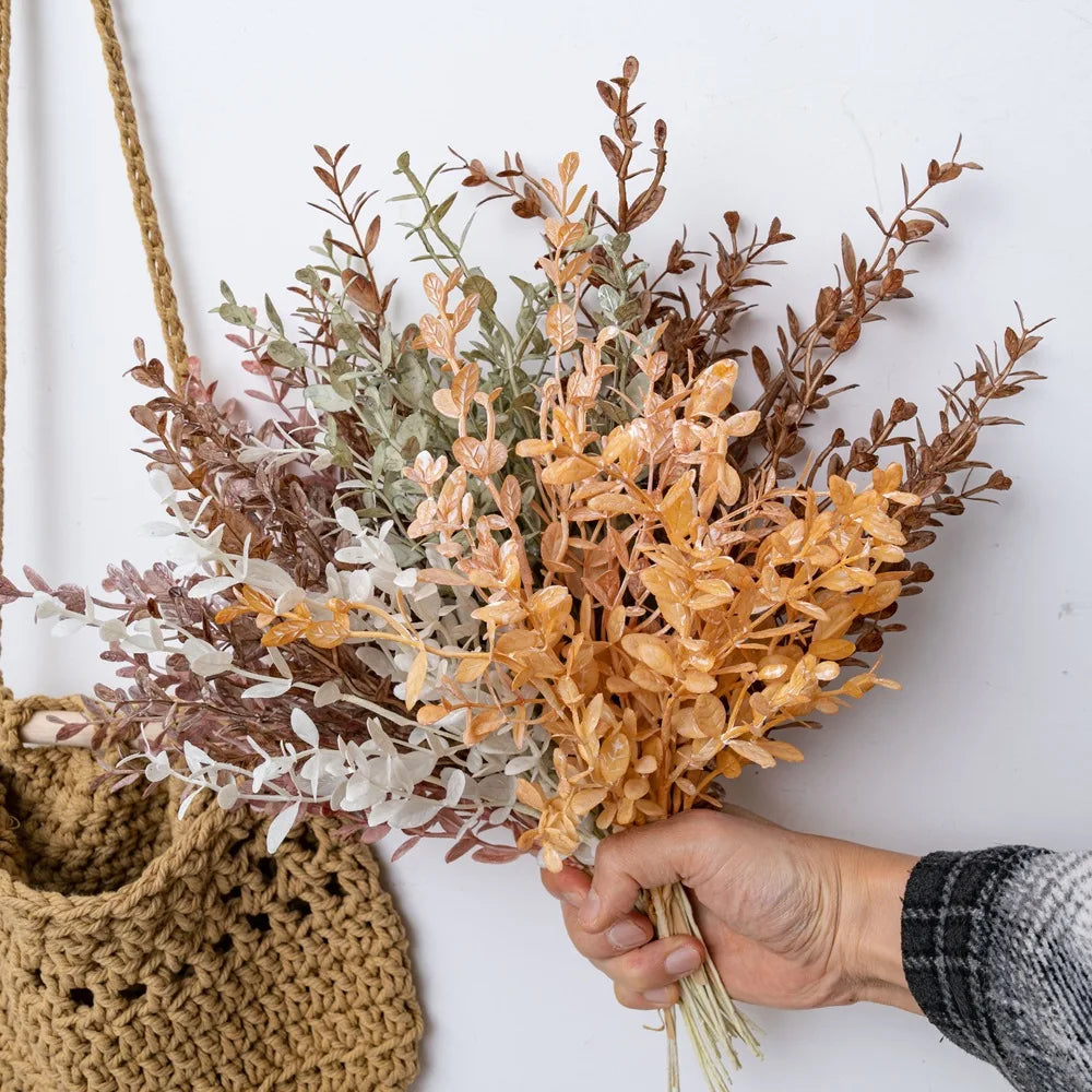 Elke 13 Inch Artificial Eucalyptus Leaf