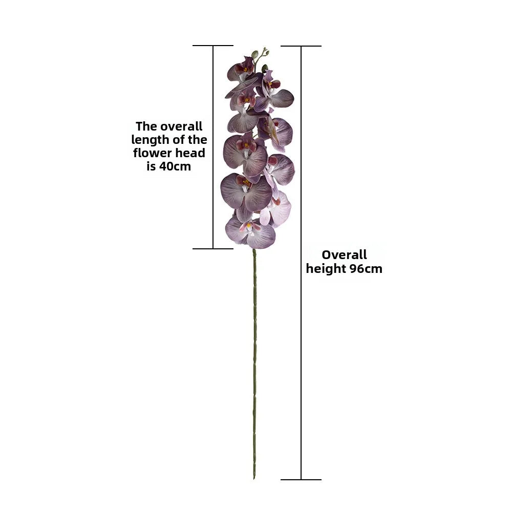 Linnea 37 Inch Artificial Butterfly Orchid Faux Flower
