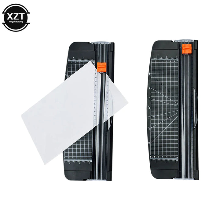 A4 Small Paper Cutter with Pull-Out Ruler