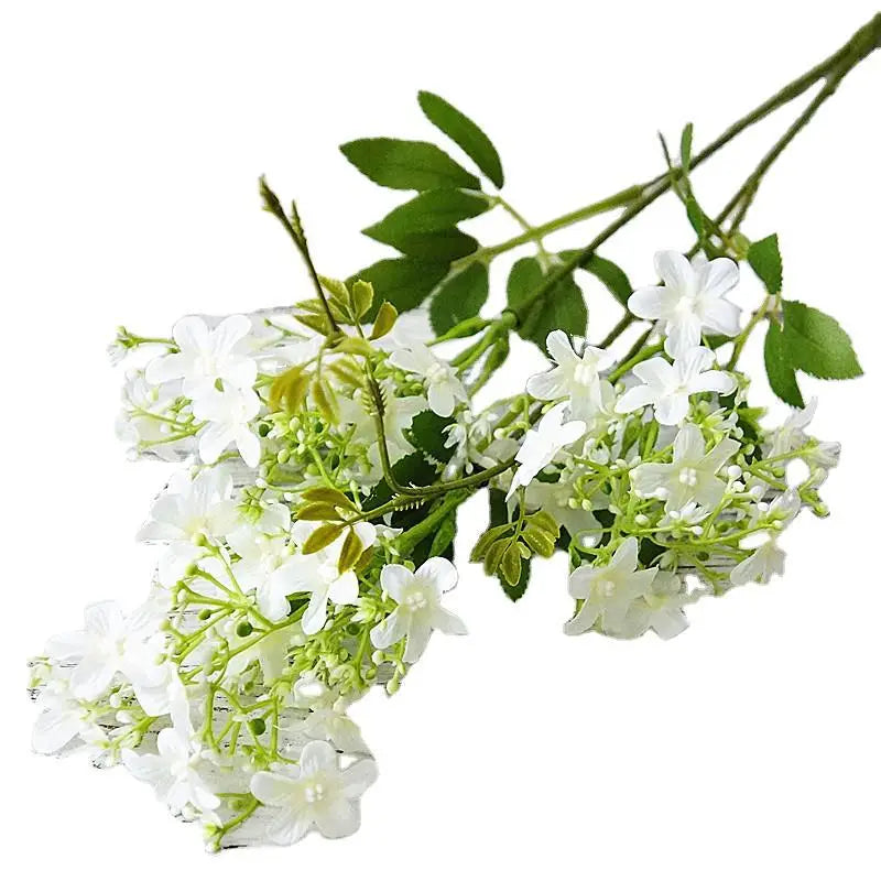 Sylvan 34 Inch Artificial Night Jasmine Long Stem Faux Flowers