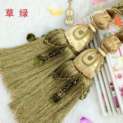 2 PC Navora Curtain Tiebacks