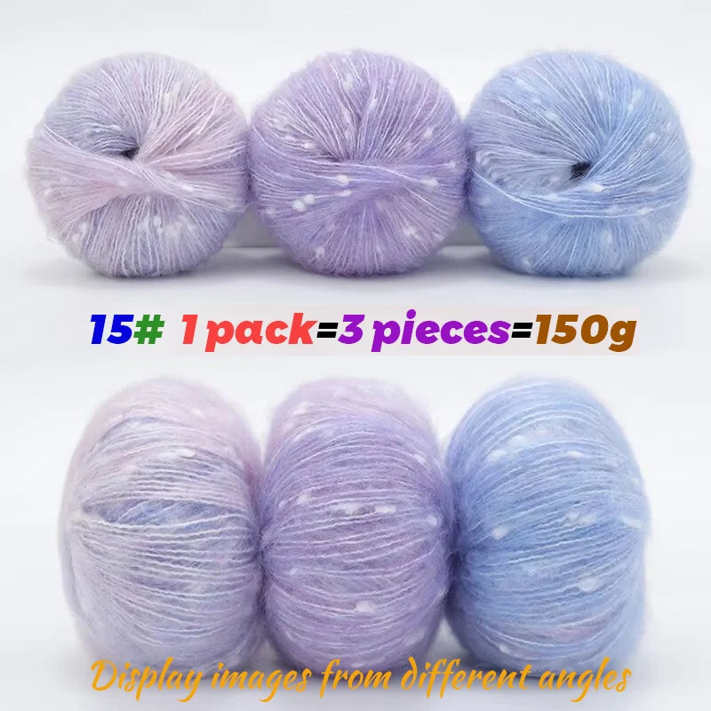 3 PC / 150g Gradient Soft Yarn