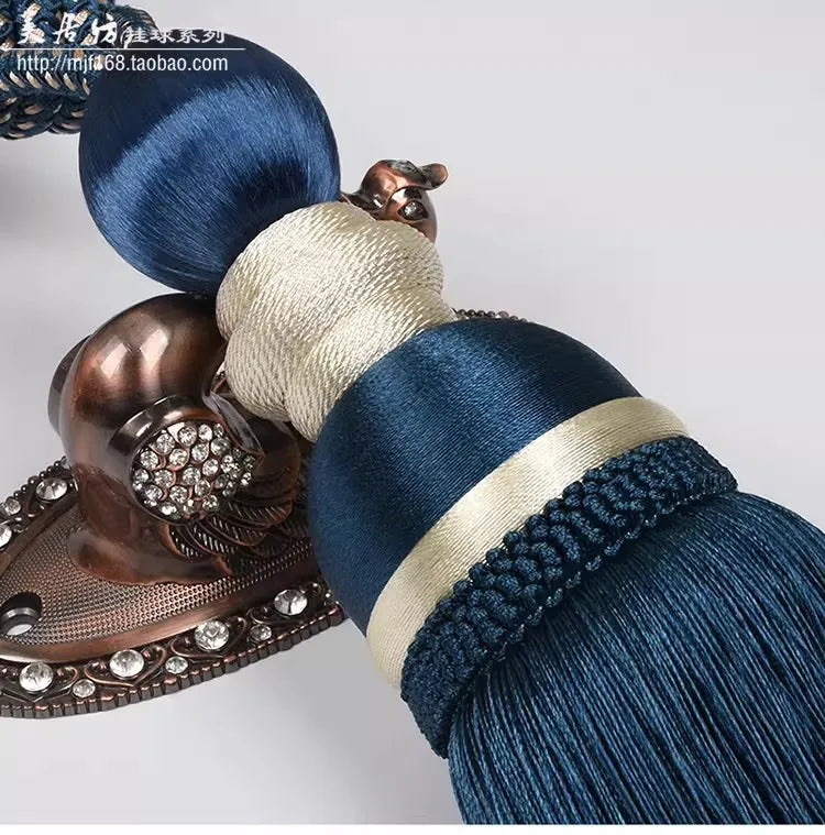 2 PC Noriel Curtain Tassel Tiebacks